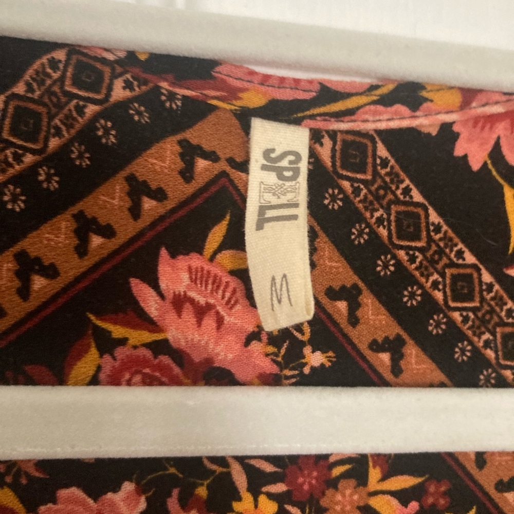 Spell Free People Babushka Gown, Amber, Size Medium - Picture 7 of 11